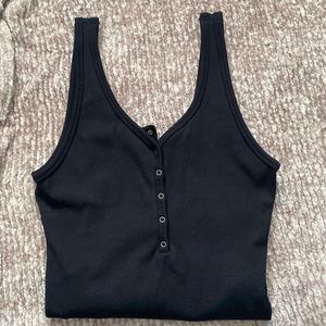 Abercrombie ribbed bodysuit